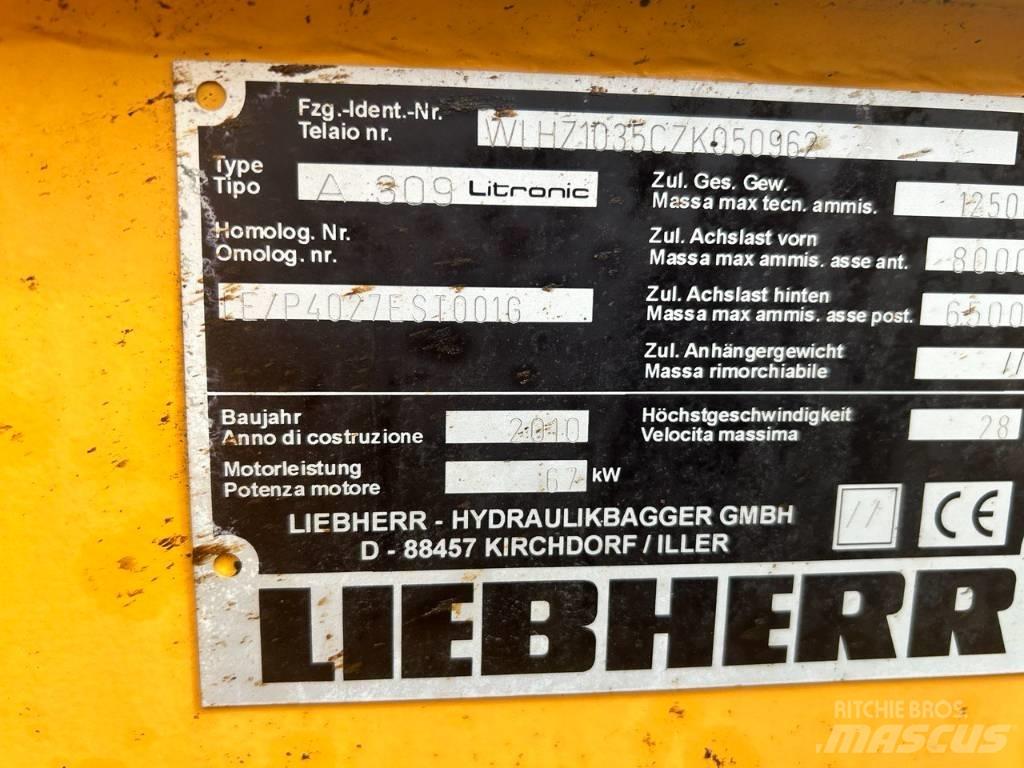 Liebherr A 309 Kolesové rýpadlá