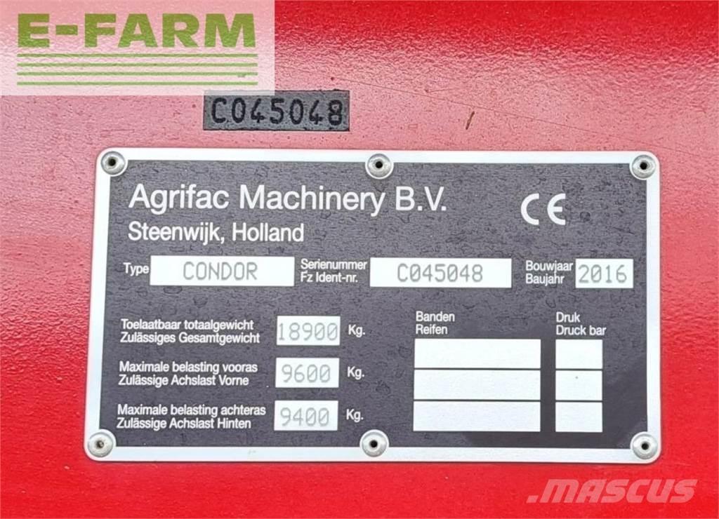 Agrifac condor iv Ťahané postrekovače