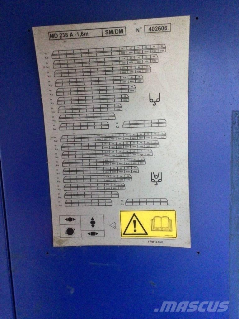 Potain MD238AJ10 Stavebné žeriavy