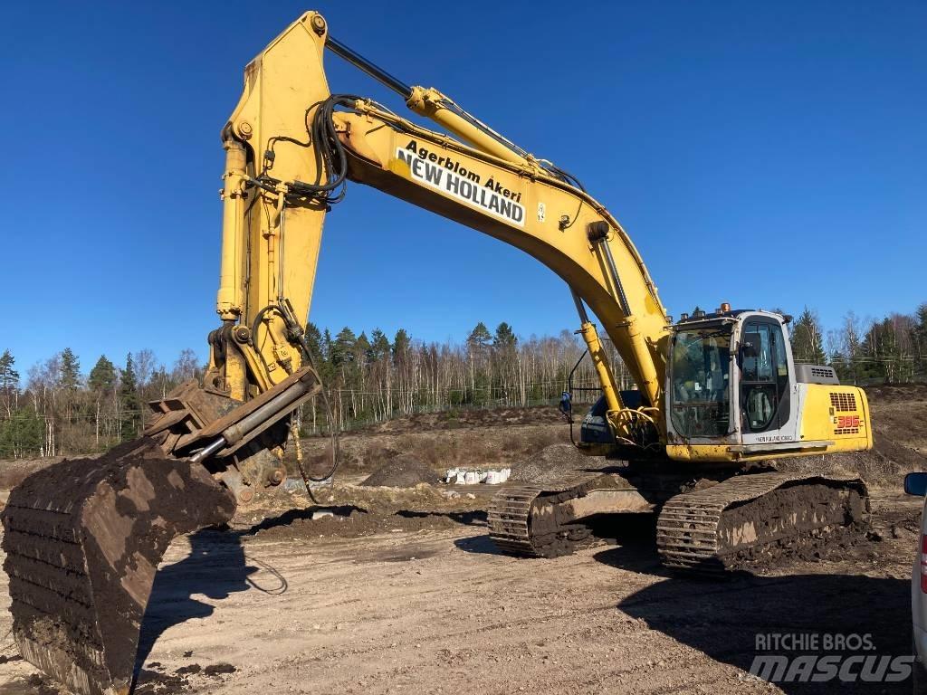 New Holland E 385 Pásové rýpadlá
