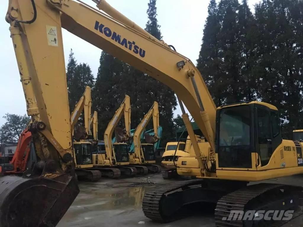 Komatsu pc200-7 Pásové rýpadlá