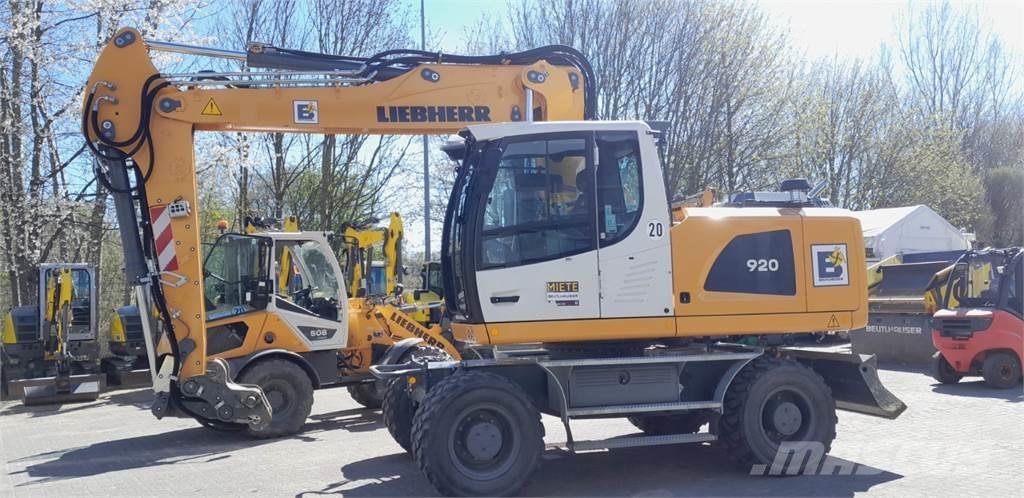 Liebherr A920 Kolesové rýpadlá