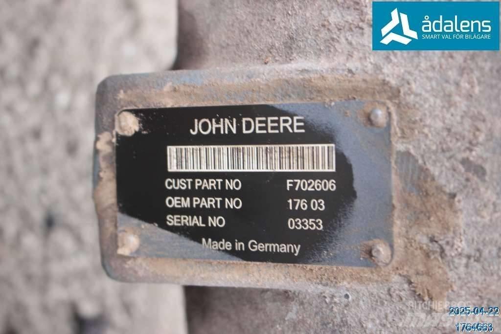 John Deere 1510 Podvozky a zavesenie kolies