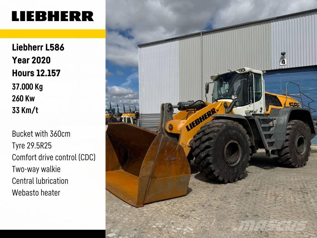 Liebherr L586 Kolesové nakladače
