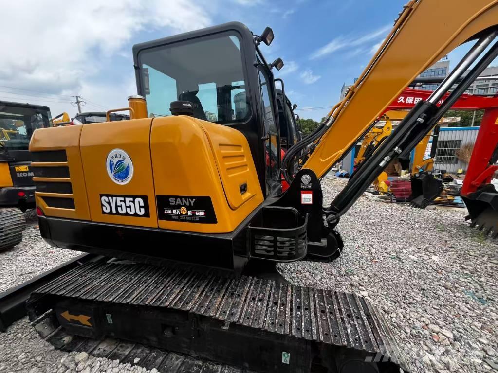 Sany SY 55 C Pásové rýpadlá