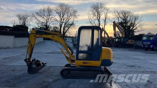 JCB 803 Mini rýpadlá < 7t