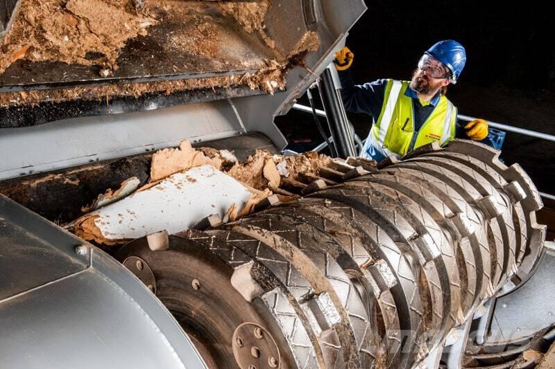  IQR  FH 1500 Drviče odpadu