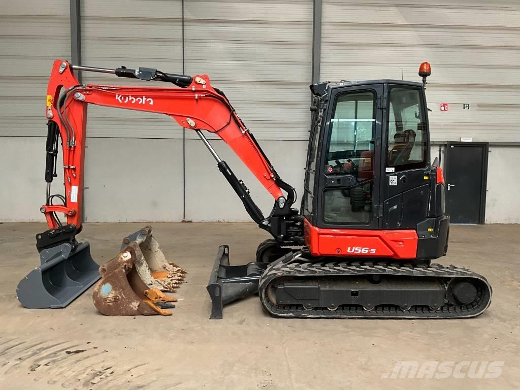 Kubota U 56-5 Mini rýpadlá < 7t