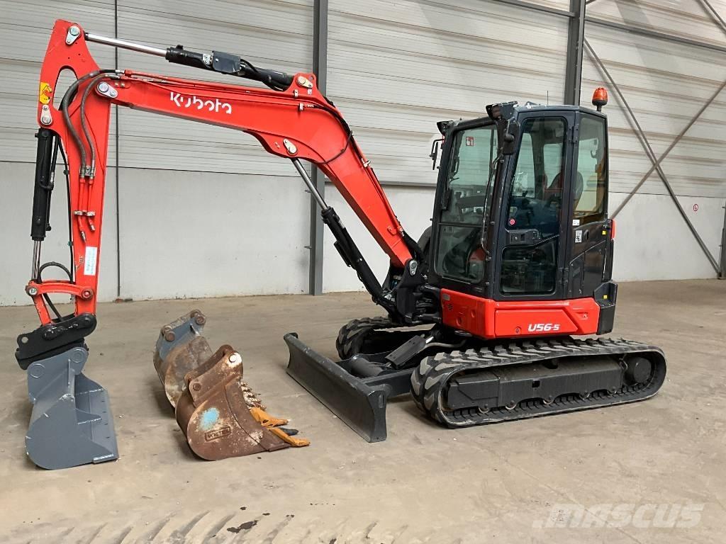 Kubota U 56-5 Mini rýpadlá < 7t