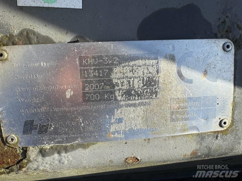 Holms KHV 3,2 Snežné pluhy, predné snežné radlice