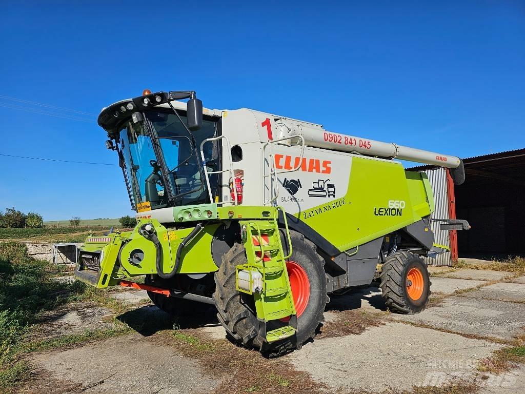CLAAS Lexion 660 Kombinované zberacie stroje