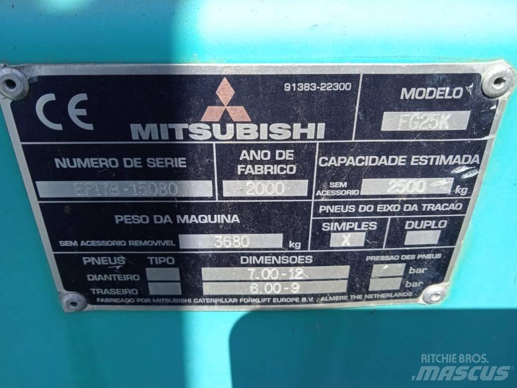 Mitsubishi FG25K LPG vozíky