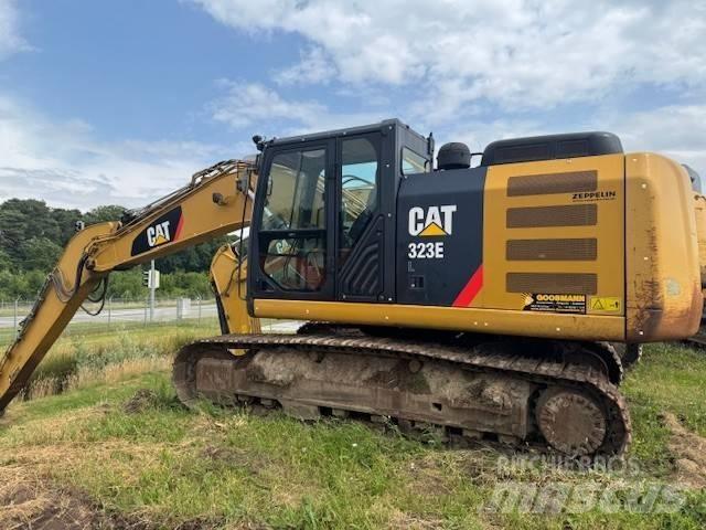 CAT 323 E Pásové rýpadlá