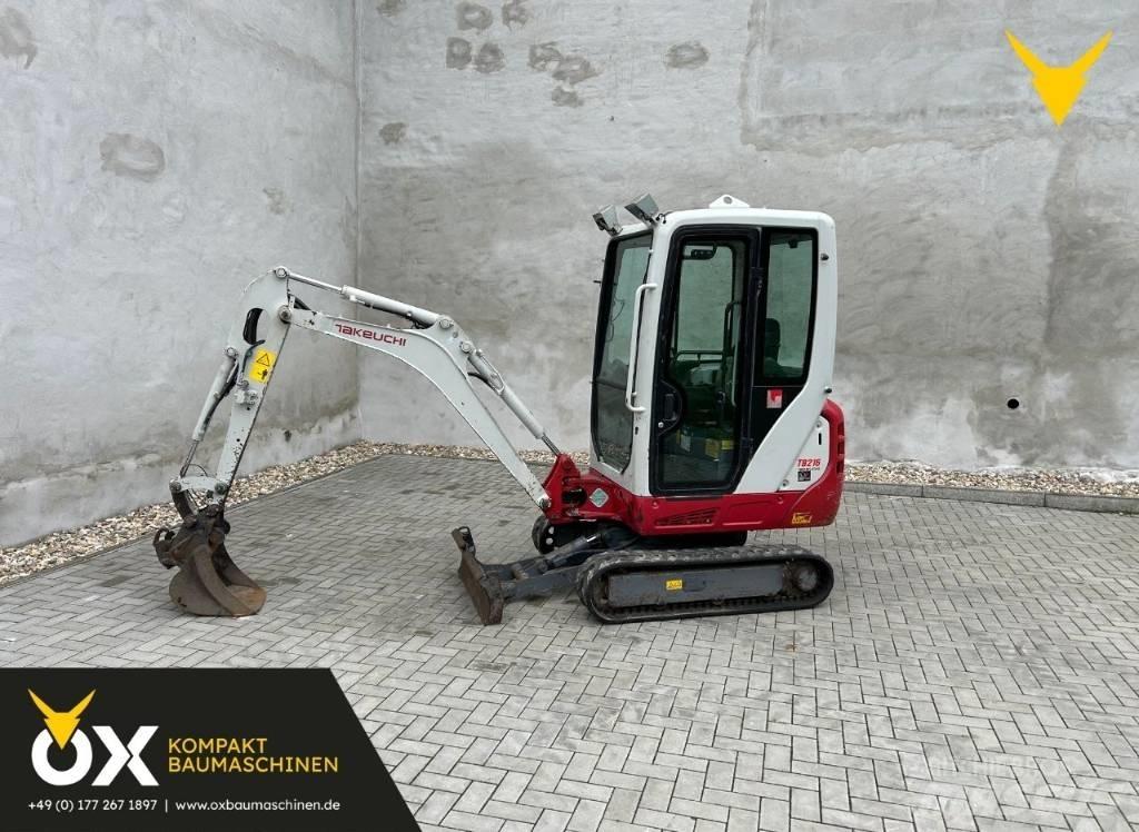 Takeuchi TB 216 Mini rýpadlá < 7t