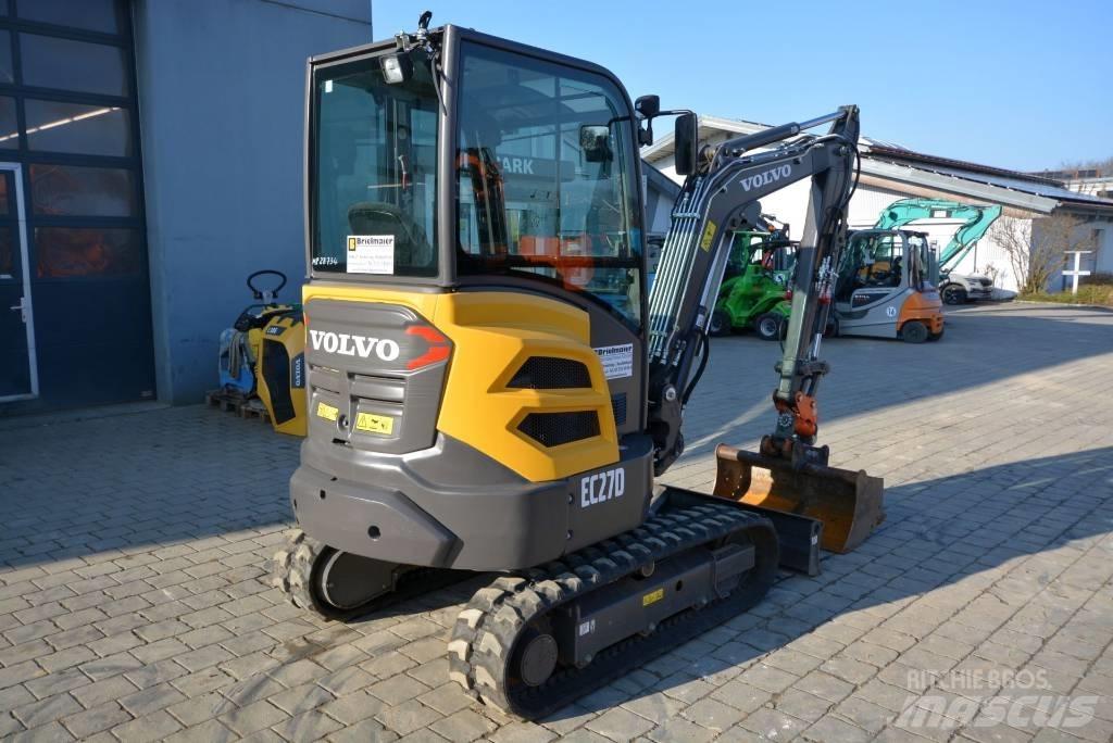 Volvo EC 27 D Mini rýpadlá < 7t