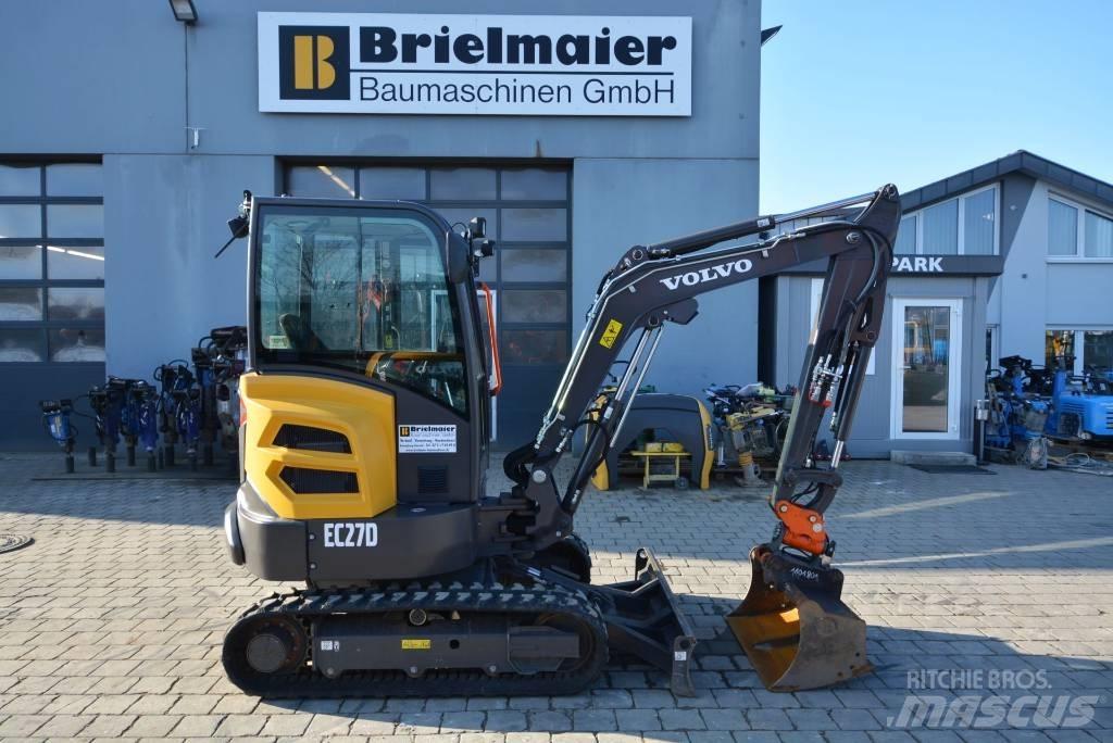 Volvo EC 27 D Mini rýpadlá < 7t