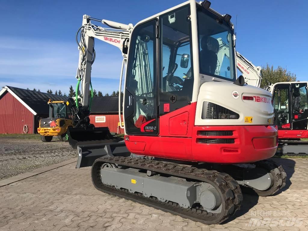 Takeuchi TB250-2 Mini rýpadlá < 7t
