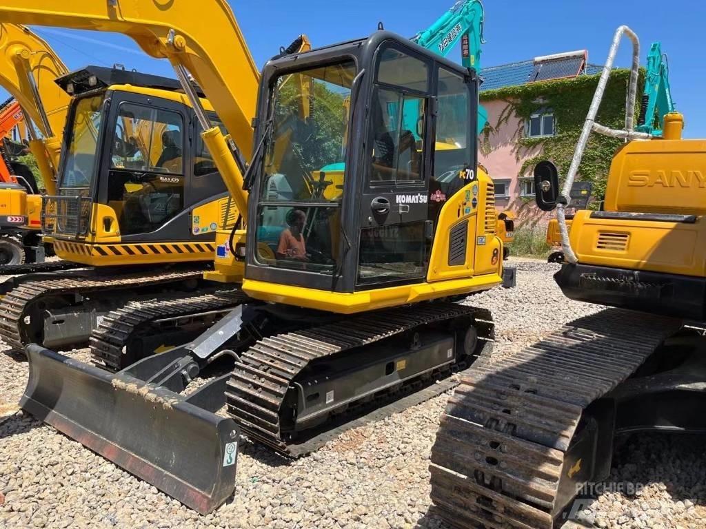 Komatsu PC 70 Pásové rýpadlá
