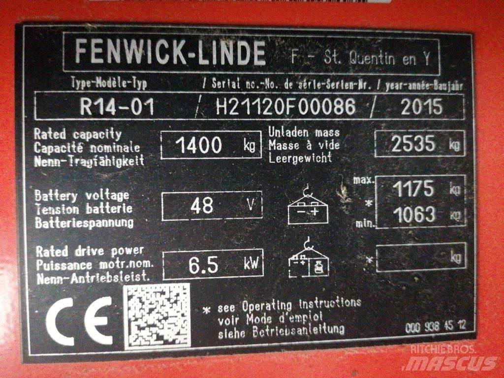 Linde R14-01 Retraky