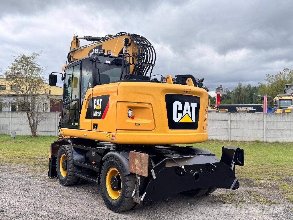 CAT M315F Kolesové rýpadlá