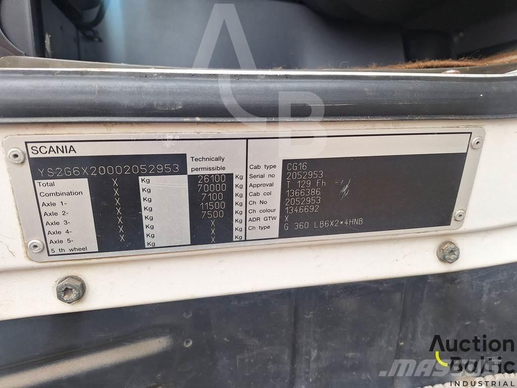 Scania G 360 Smetiarske vozidlá