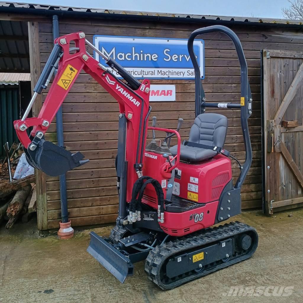 Yanmar SV 08 Mini rýpadlá < 7t