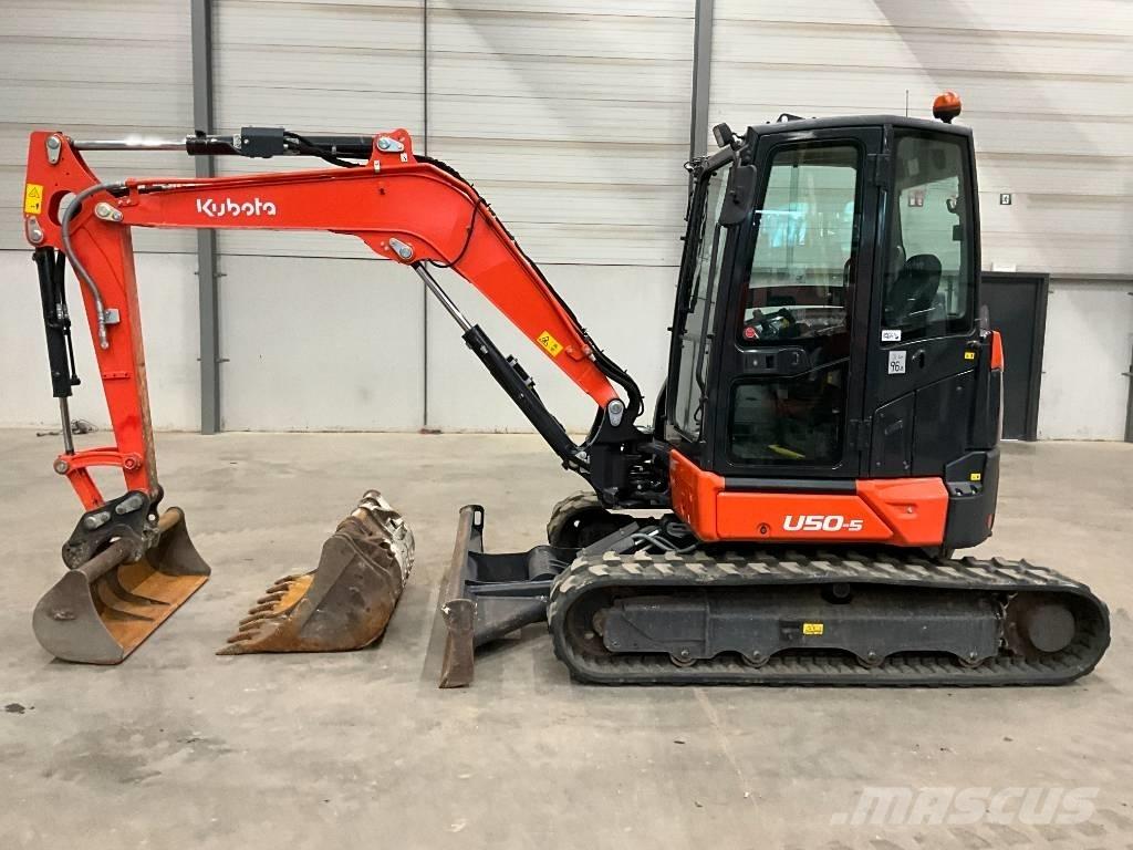 Kubota U 50-5 Mini rýpadlá < 7t