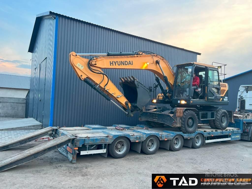 Hyundai HW 160 Kolesové rýpadlá