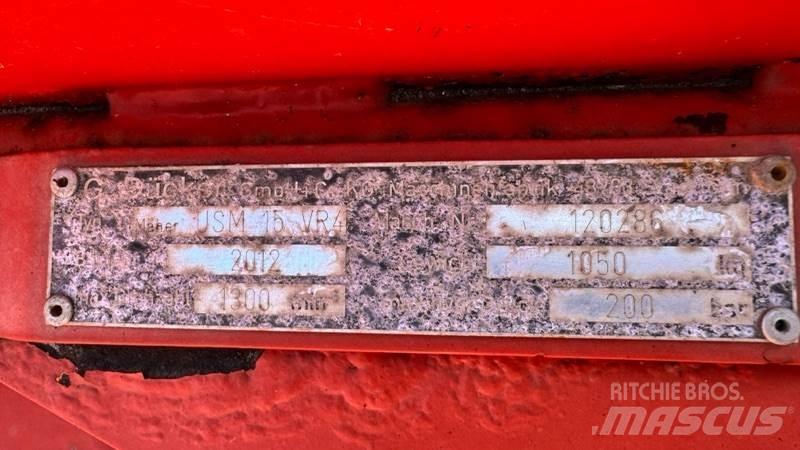Dücker USM 15 VR4 Stroje na zber krmovín-príslušenstvo