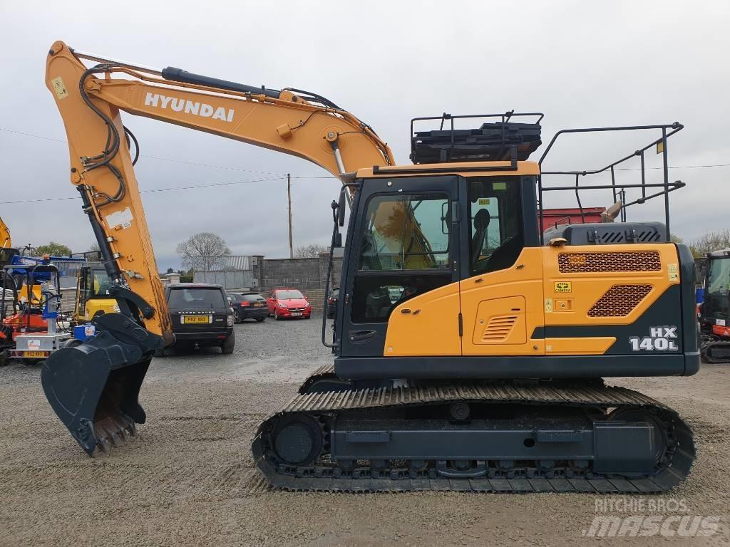 Hyundai HX140LC Pásové rýpadlá
