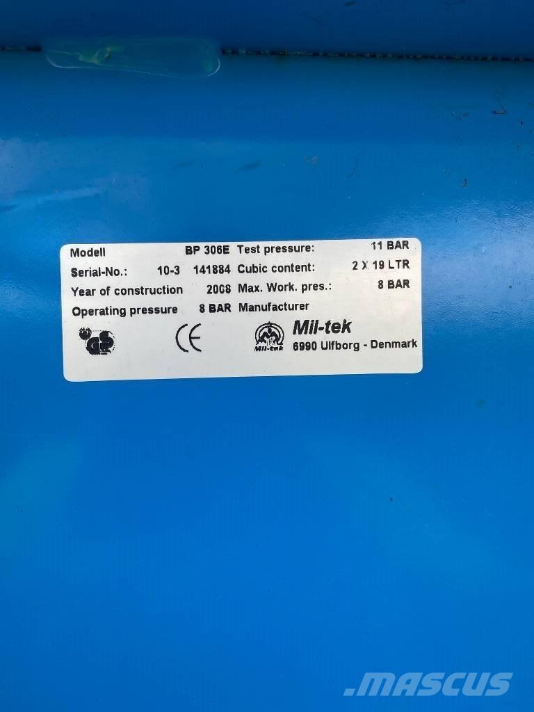  MIL-TEK 306E Kompresory