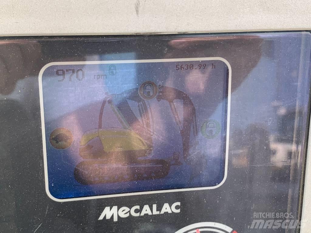 Mecalac 8 M CR Midi rýpadlá 7 t - 12 t