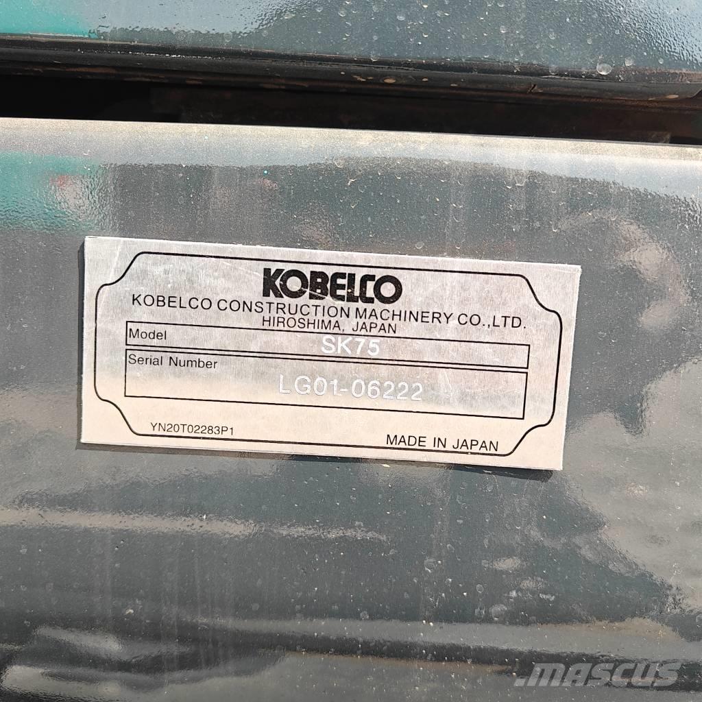 Kobelco 75D Pásové rýpadlá