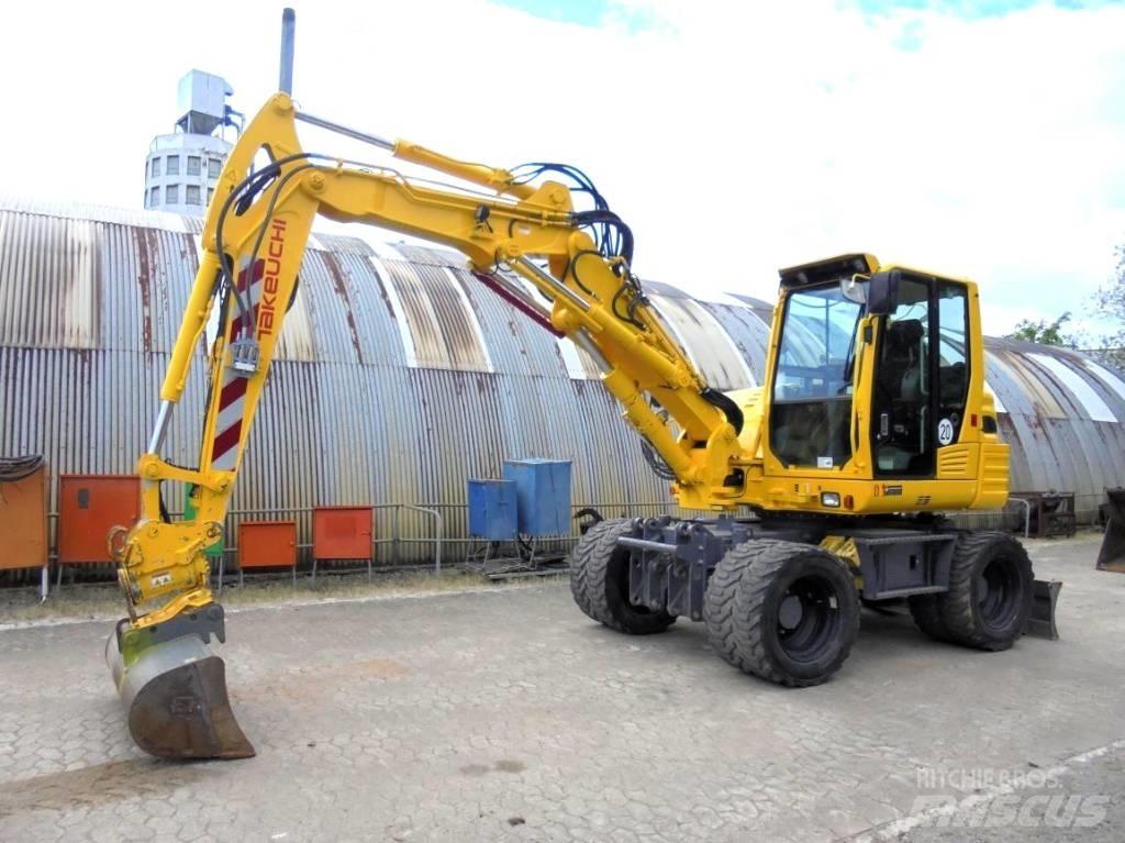 Takeuchi TB 295 W-2 Kolesové rýpadlá