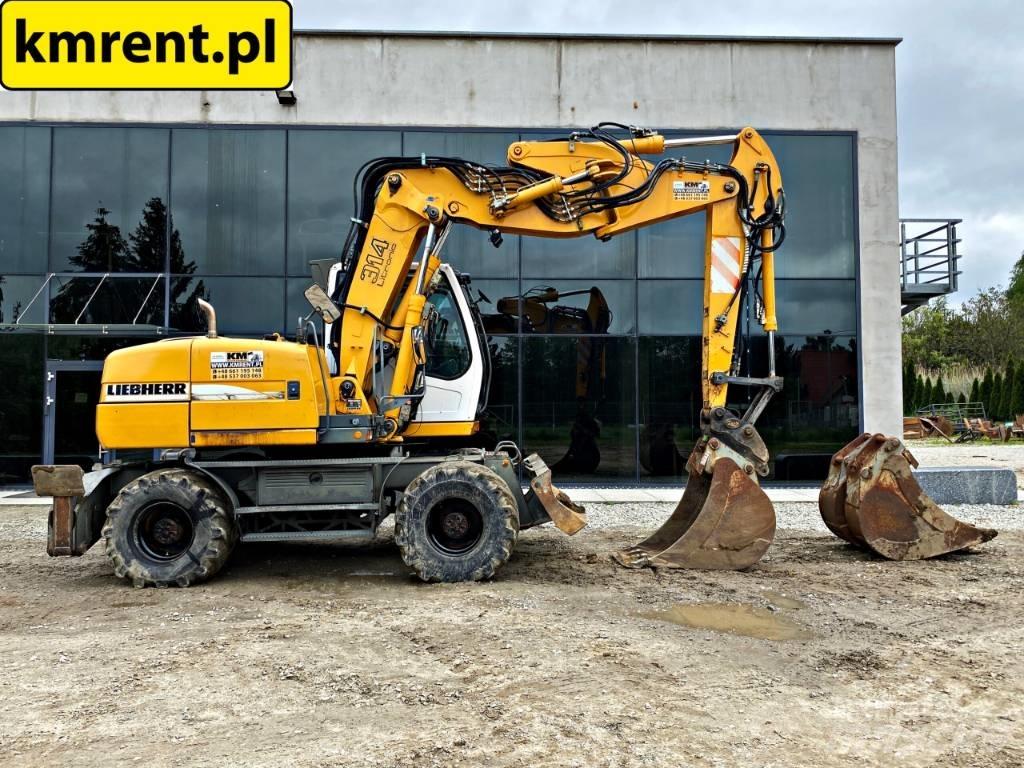 Liebherr 314 Kolesové rýpadlá