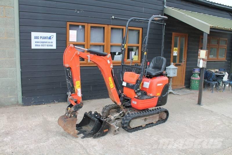 Kubota K 008-3 Mini rýpadlá < 7t