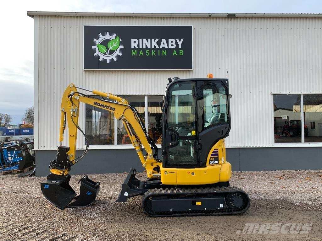 Komatsu PC26 MR-5 Mini rýpadlá < 7t