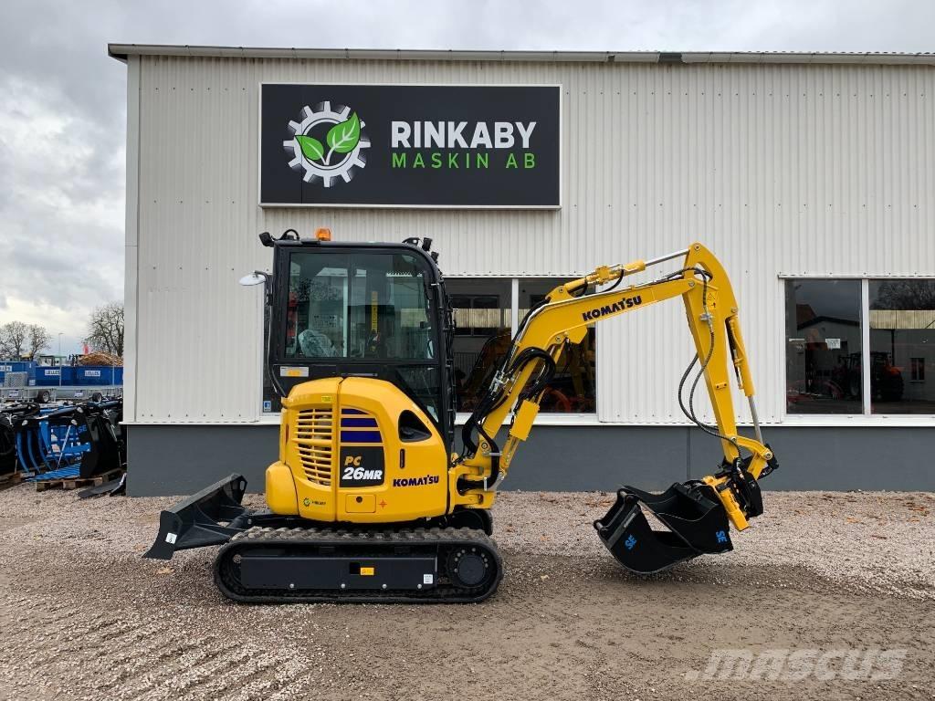 Komatsu PC26 MR-5 Mini rýpadlá < 7t