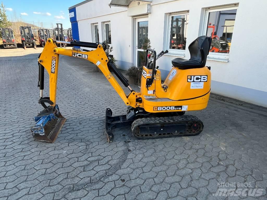 JCB 8008 Mini rýpadlá < 7t