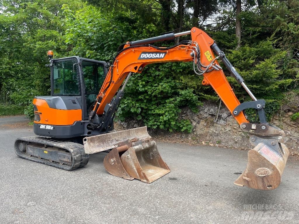 Doosan DX 50 Z Mini rýpadlá < 7t