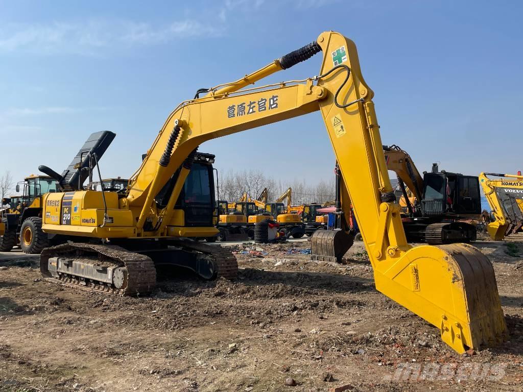 Komatsu PC 210 Pásové rýpadlá