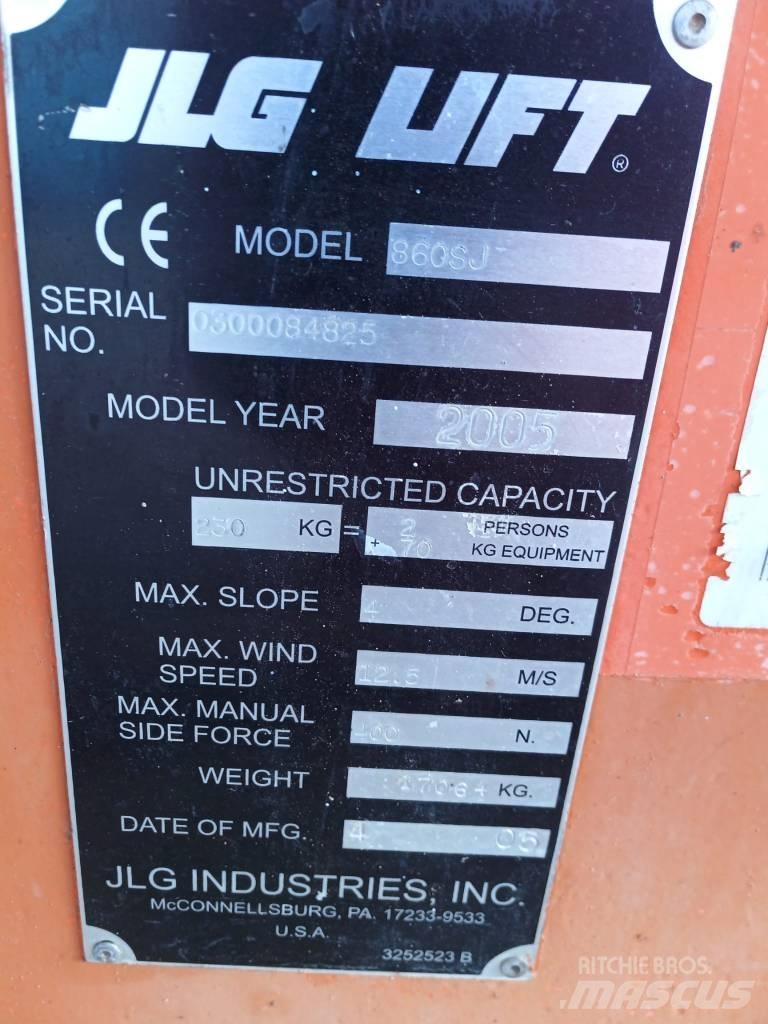 JLG 860 SJ Teleskopické plošiny