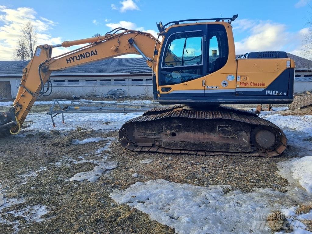 Hyundai 140 C-9 Pásové rýpadlá