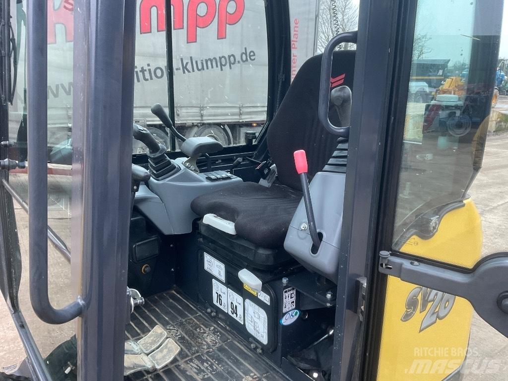 Yanmar SV 26 Mini rýpadlá < 7t