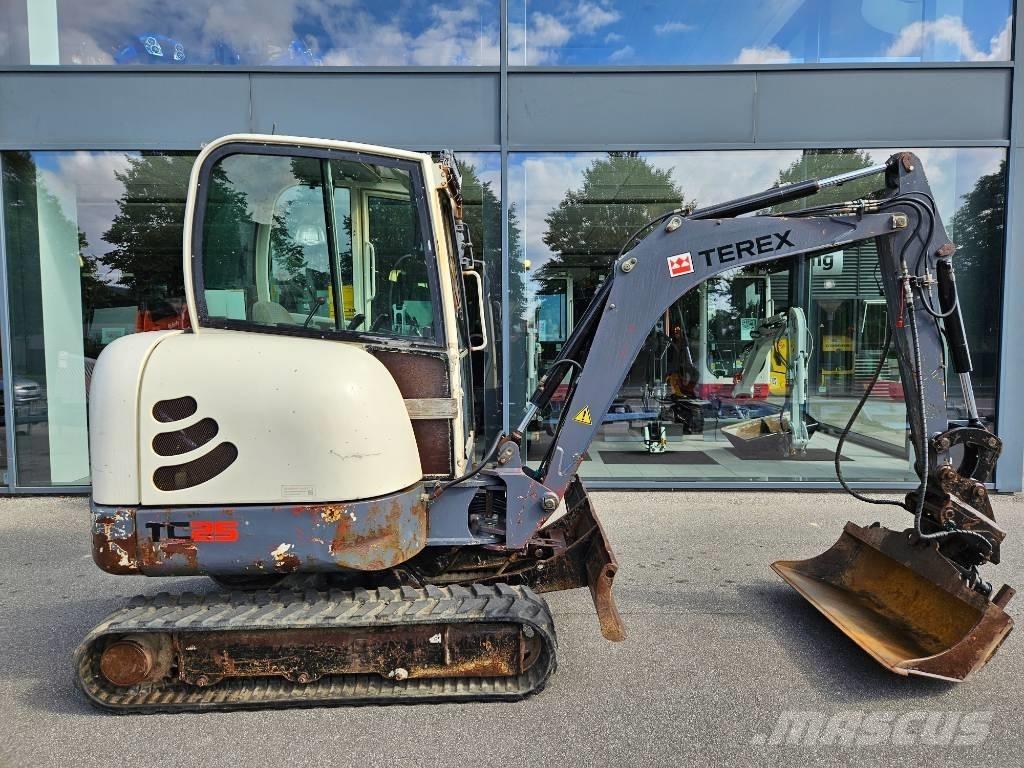 Terex tc25 Mini rýpadlá < 7t