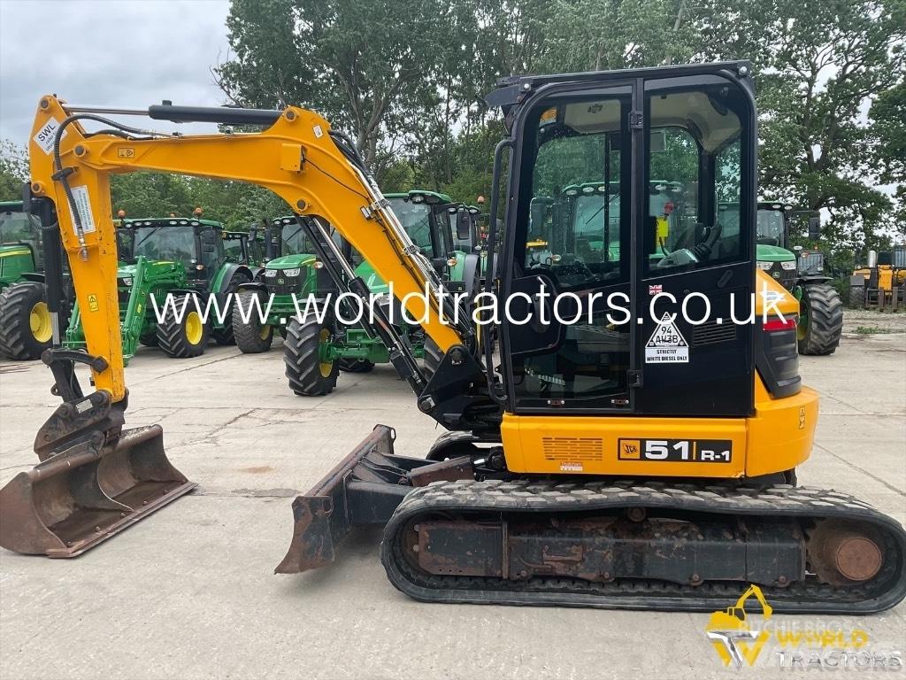 JCB 51 R-1 Mini rýpadlá < 7t