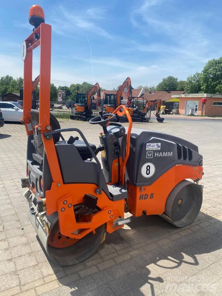 Hamm HD8VV Tandemové valce