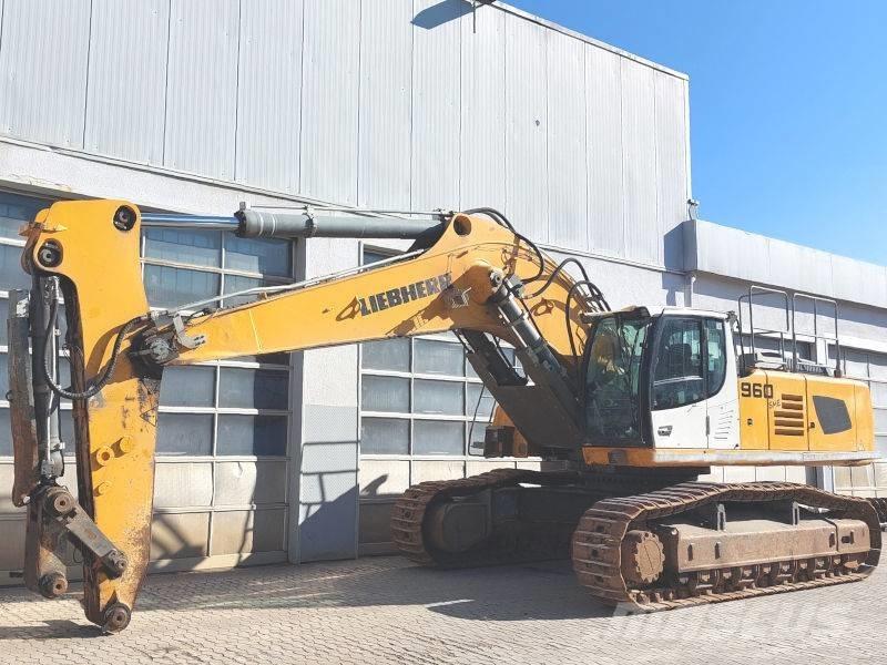 Liebherr R 960 SME Pásové rýpadlá