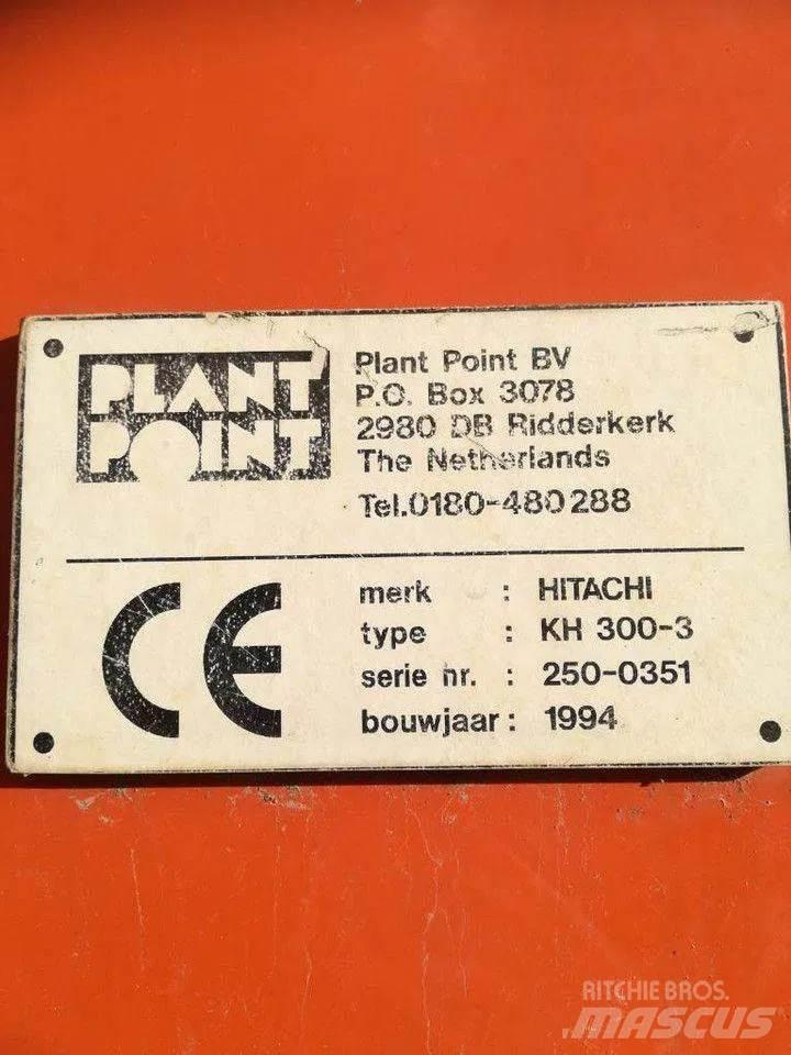 Hitachi KH 300 Pásové žeriavy