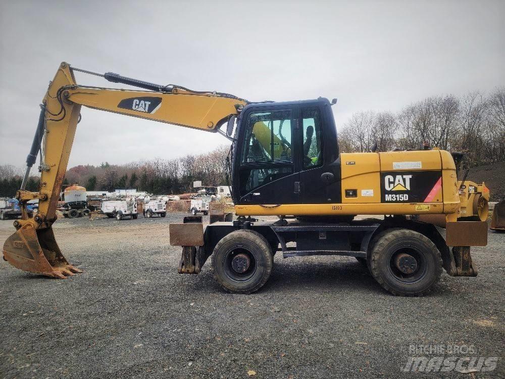 CAT M 315 D Kolesové rýpadlá